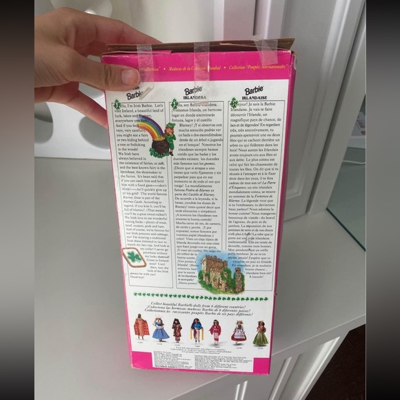 Barbie Irish Doll 1994 Special Edition Dolls of the World Collection 12998 - Picture 5 of 6